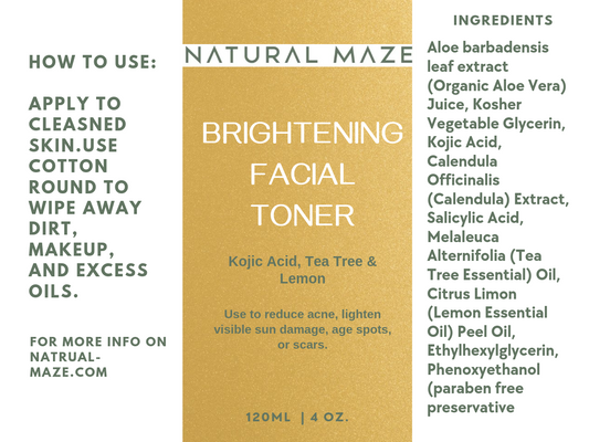 Brightening Facial Toner